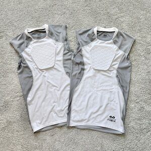 Like new! Set of 2 McDavid Youth Hex Sternum Shirt